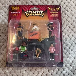 Homie Red and Black Action Figures Playset